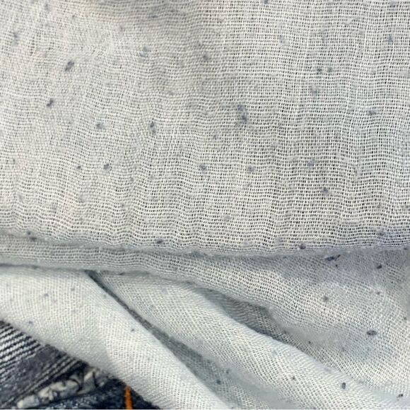 GS115 Mens Jean Shorts Size 42 Bruce Slim Fit Blue Denim Distressed - Picture 8 of 11